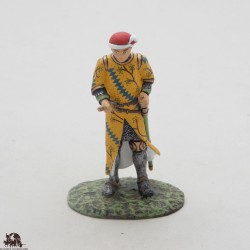 Figur Altaya Condottiere Italienisch XIV Jahrhundert