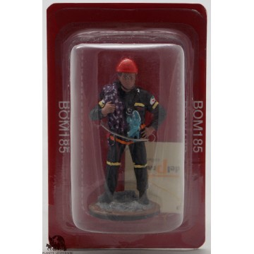 Del Prado firefighter rescuer figurine Italy air, 2007