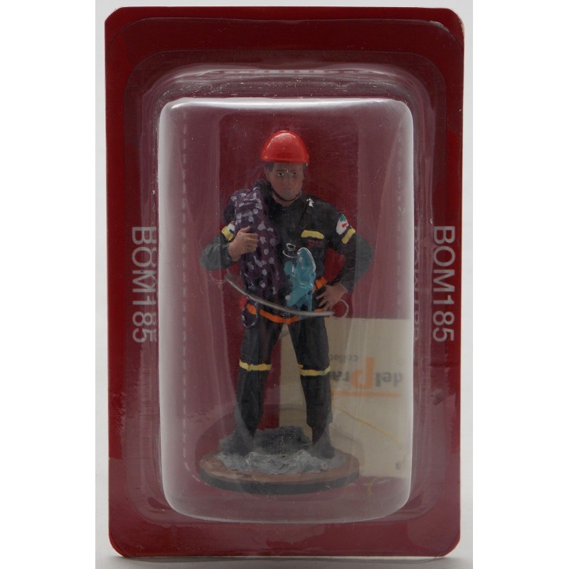 Del Prado firefighter rescuer figurine Italy air, 2007