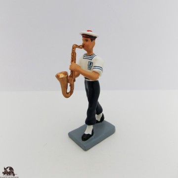 CBG Mignot Saxophone Bagad Lann Bihoue figurine