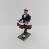 Figurine CBG Mignot Timbales Bagad Lann Bihoué Tenue Hiver