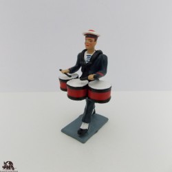 Figurine CBG Mignot Timbales Bagad Lann Bihoué Tenue Hiver