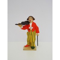 CBG Mignot Clown Musicista con violino