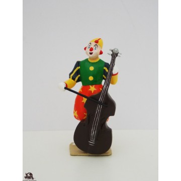 CBG Mignot Clown figure with double bass