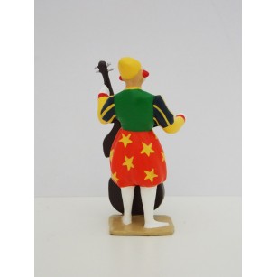 CBG Mignot Clown Musicien avec Guitare