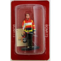 Figur Del Prado Feuerwehrmann Sapper Feuer Outfit Paris 1982