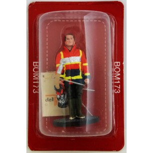 Figur Del Prado Feuerwehrmann Sapper Feuer Outfit Paris 1982