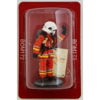 Figur Del Prado Feuerwehrmann Sapper Feuer Outfit Paris 1982