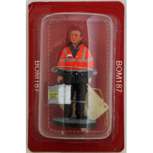 Figurine Del Prado Sapeur Pompier Tenue d'ambulancier Belgique 2006