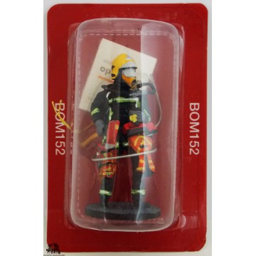 Figurine Del Prado Pompier Investigateur du groupe d'exploration longue durée France 2011