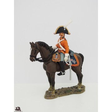 Figurine Del Prado Homme de troupe Garde du Corps Saxe 1806