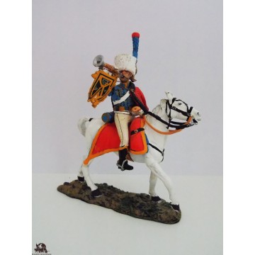 Figurine Del Prado Trumpet Hunter of the Consular Guard 1803