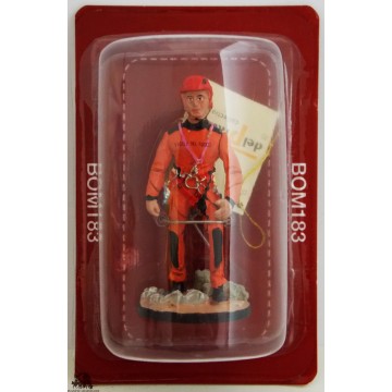 Figure Del Prado Firefighter Boat Rescuer Italy 2005