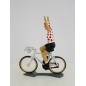 CBG Mignot Figure Tour de France Tour de France Jersey in poise braccio in aria