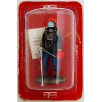 Figure Del Prado Firefighter Officer Officer Fireman Hold France 2000