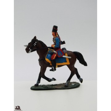 Figurine Del Prado Hussard Légion de Lauzun 1781