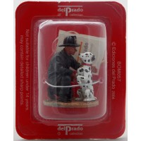 Figurine Del Prado Pompier avec Dalmatien San Francisco 1930