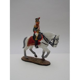 Figurine Del Prado Trompette 7e Uhlans Autrichien 1855