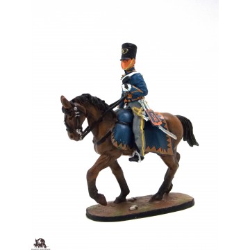 Figurina Del Prado Caporale di Lancier Hussar di Ingermanland Balaclava