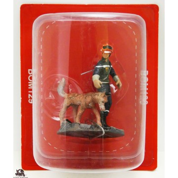 Figurine Del Prado Sapper UIISC Rescuer with dog in Haiti 2010