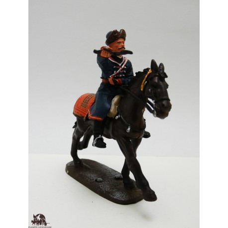 Ukrainian Cossack Del Prado Figurine on Horseback History Cavalry