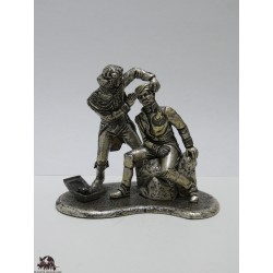 Figurine MHSP Chirurgien Larrey et le Général Morand