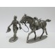 MHSP Figurine Ordinance Officer and his horse