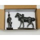 Figurine MHSP Atlas horse Cavalry + Footman of the Emperor N ° 11