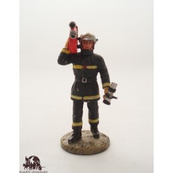 Figure Del Prado Fireman Fire Outfit Paris France 2003