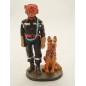 Figur Del Prado Feuerwehrmann Cynotechnical Team Frankreich 2002