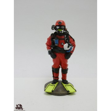 Figura Del Prado Firefighter Diver Superficie non libera Francia 2002