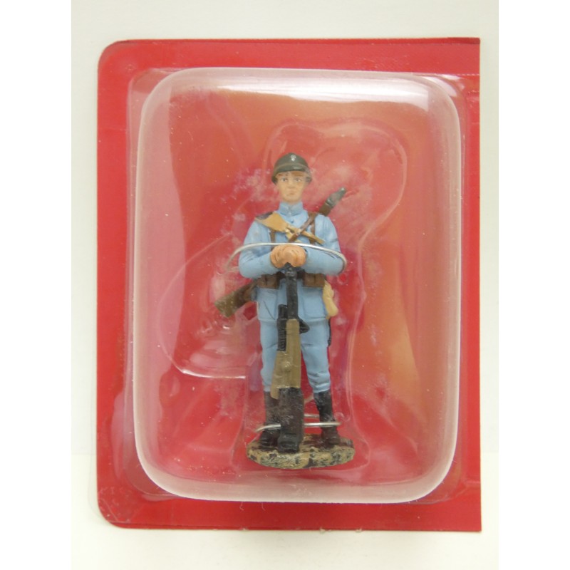 Figure Hachette French machine gunner 1918