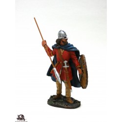 Figura del guerrero vikingo del Prado Hersir del siglo VIII