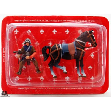 Figurine Altaya Swiss crossbowman on horseback in the fifteenth century
