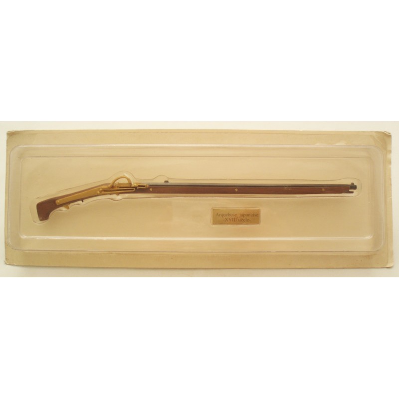 Arcabuz japonés miniatura del siglo XVIII