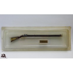 Rifle miniatura Kentucky siglo XVIII