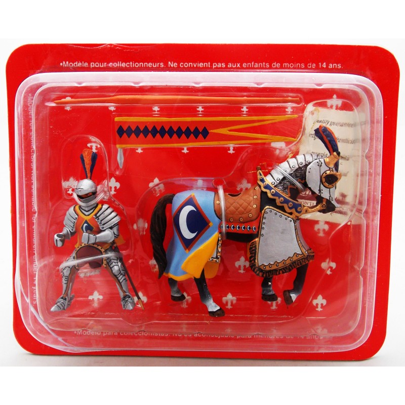 Figurine Altaya French tournament knight in the fifteenth century