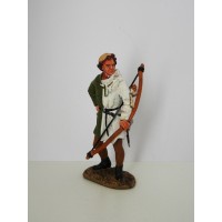 English Longbow, Crécy 1346 figurine Del Prado Archer