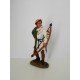 Del Prado English Longbow Archer Figurine, Crecy 1346