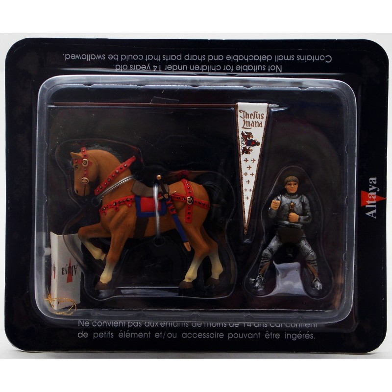 Altaya Jeanne d'Arc Figur fünfzehntes Jahrhundert