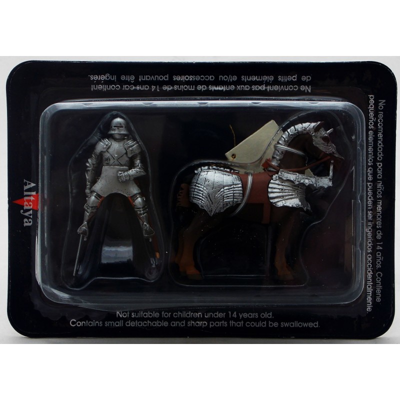 Figura del Caballero Gótico de Altaya Siglo XV