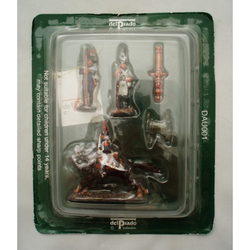Figurine Del Prado Gunner + Grenadier Officer
