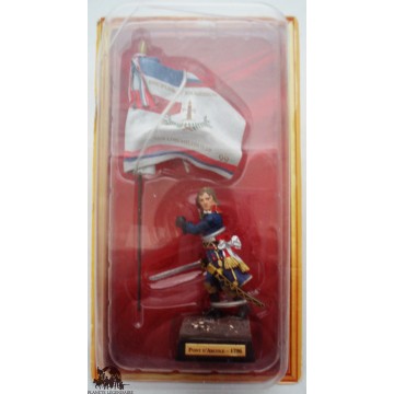 General Bonaparte Kobra-Figur auf dem Pont d'Arcole