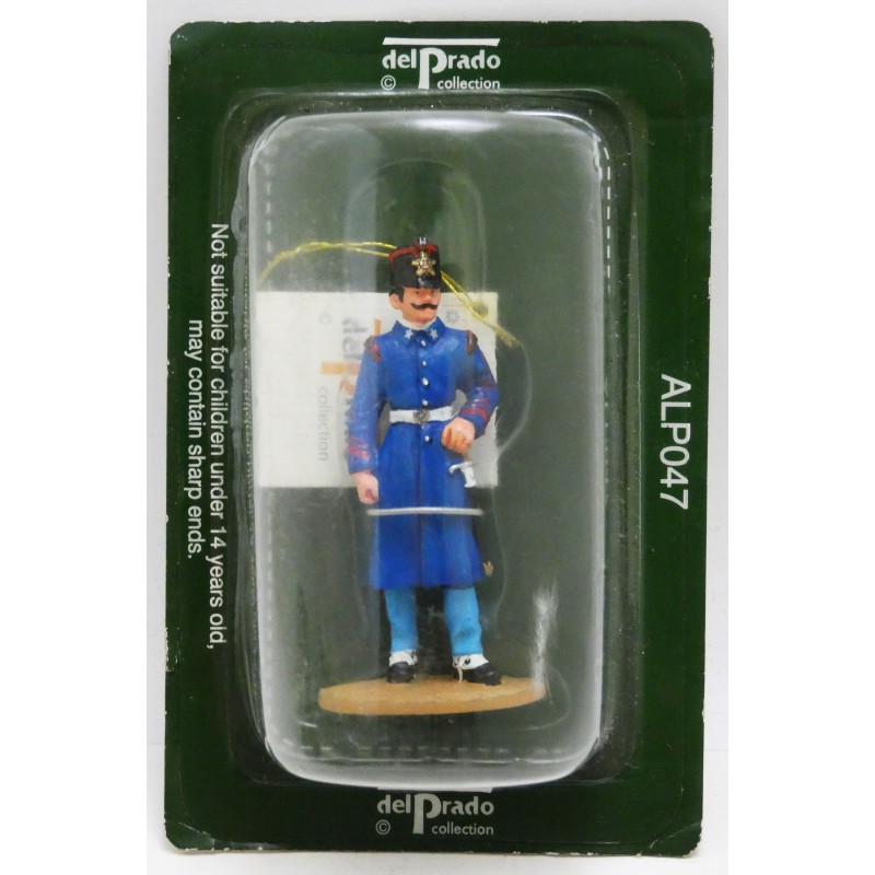 Figurine Del Prado, Oficial de la Primera División de las Tropas Alpinas, 1973