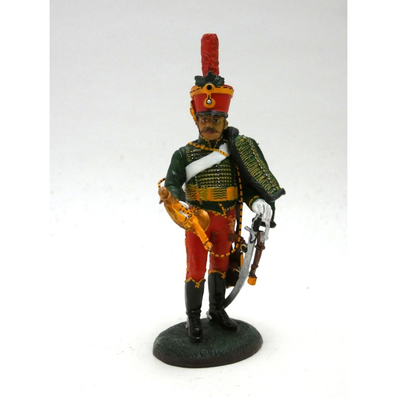 Figura del Prado Trompeta Húsar Austria 1805