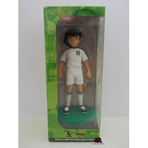 This figurine represents Oliver Atom; this collection is from the famous animated series Captain Tsubasa (Olive et Tom).