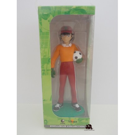 This figurine represents Thomas Price; this collection is based on the famous animated series Captain Tsubasa (Olive et Tom).