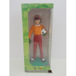 This figurine represents Thomas Price; this collection is based on the famous animated series Captain Tsubasa (Olive et Tom).