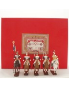 Figurina CBG Mignot reggimento ponticello Impero Tin soldatini di piombo