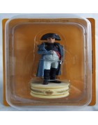 Estatuilla colección Altaya ajedrez Austerlitz Napoleón soldado